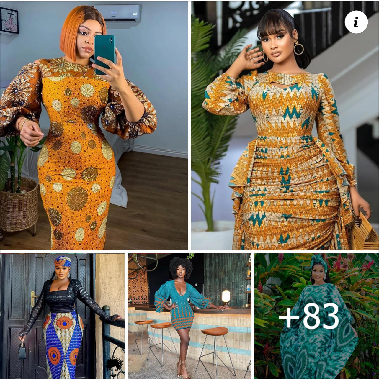 Derniers styles de robes Ankara pour dames